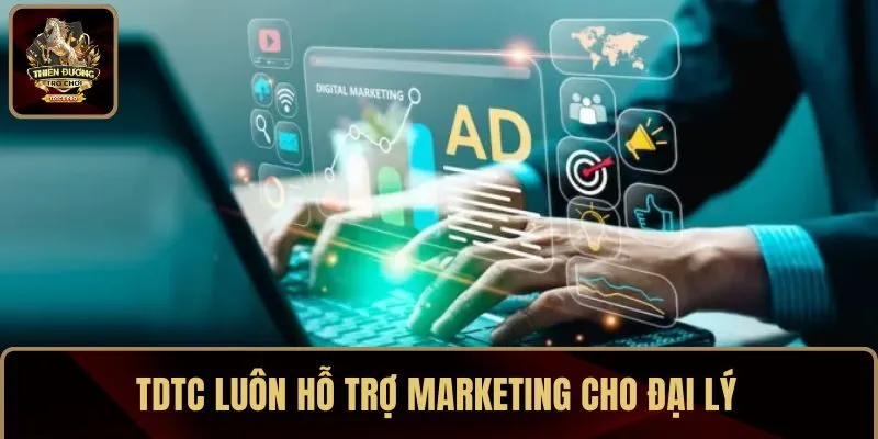 TDTC luôn hỗ trợ marketing cho đại lý