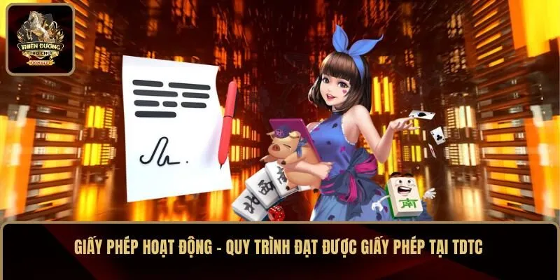 Quy trình đạt được giấy phép từ TDTC