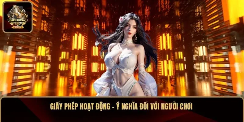 Giấy phép hoạt động - Ý nghĩa đối với người chơi